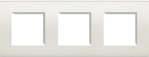 Рамка прямоугольная Legrand BTicino LivingLight 6 мод белый картинка